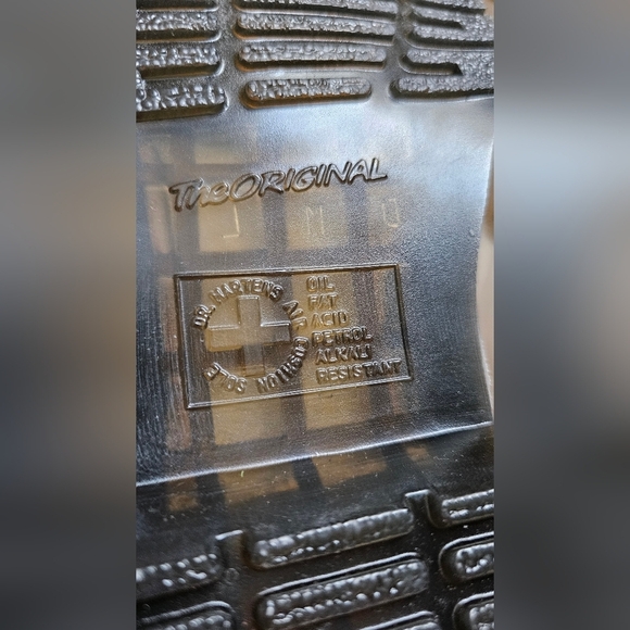 Dr. Martens 1460 Bejeweled  Boots White Glitter Pink Laces Size US 8 27655 - Picture 3 of 9